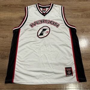 Allen Iverson Reebok NBA Limited Edition I3 Basketball Jersey XL Y2K Mens